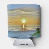 Rafraîchisseur Pour Canette Sunset plage (Dos)