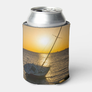 Rafraîchisseur Pour Canette Sunset Sailboat naufrage Gulf Breeze Can Cooler