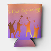 Rafraîchisseur Pour Canette Sunset Vibrant Moderne Tech Graduation (Devant)