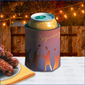 Rafraîchisseur Pour Canette Sunset Vibrant Moderne Tech Graduation