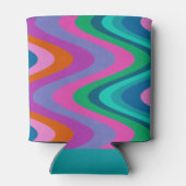 Rafraîchisseur Pour Canette Super couleur vert violet Mariage rétro personnali (Dos)