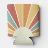 Rafraîchisseur Pour Canette Super grunge style rétro design soleil (Dos)