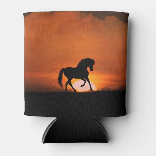 Rafraîchisseur Pour Canette Super mignon Cheval Can Cooler (Devant)