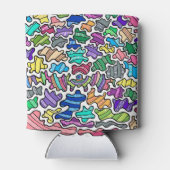 Rafraîchisseur Pour Canette Super Rainbow Splatter Design Can Cooler (Dos)