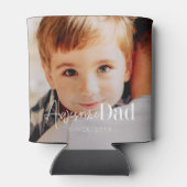 Rafraîchisseur Pour Canette Superbe Papa depuis 20XX Moderne Simple Photo Élég (Dos)