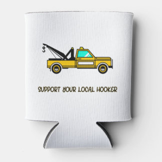 Rafraîchisseur Pour Canette Support de votre crochet local Funny Tow Truck