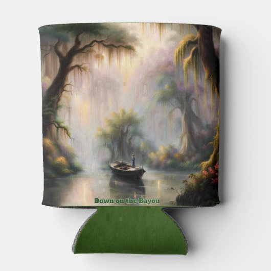 Rafraîchisseur Pour Canette Sur le Bayou (Dos)