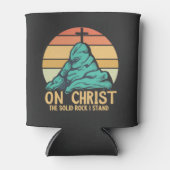 Rafraîchisseur Pour Canette Sur le Christ le Rocher Solide je se tient (Devant)