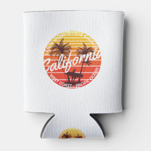 Rafraîchisseur Pour Canette Surf de Californie, Summer Beach vibes