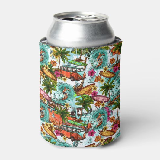 Rafraîchisseur Pour Canette Surf d'été (Can devant)