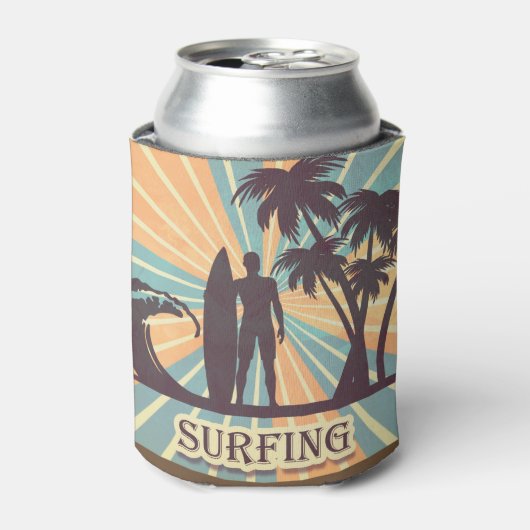 Rafraîchisseur Pour Canette Surfer Dude Can Cooler (Can devant)