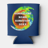 Rafraîchisseur Pour Canette Survivant de l'ouragan Personnalisé (Devant)