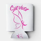 Rafraîchisseur Pour Canette Survivant du cancer du sein (Dos)