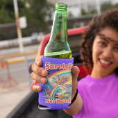 Rafraîchisseur Pour Canette Surviving Not Thriving – Rainbow Unicorn