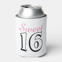 Sweet 16 Moderne Chic rose cadeau d'anniversaire