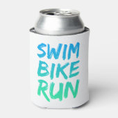 Rafraîchisseur Pour Canette Swim Bike Run superbe design (Can devant)