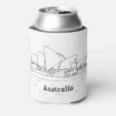 Rafraîchisseur Pour Canette Sydney Australie Art Vacances Dessin Vacances Art (Can Dos)