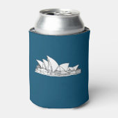 Rafraîchisseur Pour Canette Sydney Opera House Australie dessin (Can devant)