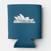 Rafraîchisseur Pour Canette Sydney Opera House Australie dessin (Dos)
