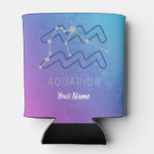 Rafraîchisseur Pour Canette Symbole Aquarius Zodiac Star Horoscope Constellati (Dos)