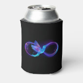Rafraîchisseur Pour Canette Symbole de Neon Infinity par Glowing Hummingbird (Can Dos)