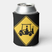Rafraîchisseur Pour Canette Symbole de prudence du panier de golf (Can Dos)
