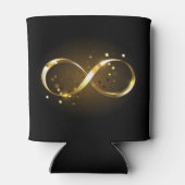 Rafraîchisseur Pour Canette Symbole d'infini doré (Dos)