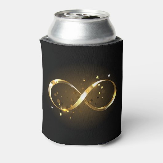 Rafraîchisseur Pour Canette Symbole d'infini doré (Can Dos)
