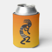 Rafraîchisseur Pour Canette Symbole Kokopelli amérindien (Can devant)