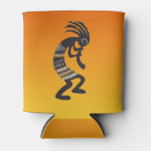 Rafraîchisseur Pour Canette Symbole Kokopelli amérindien (Devant)