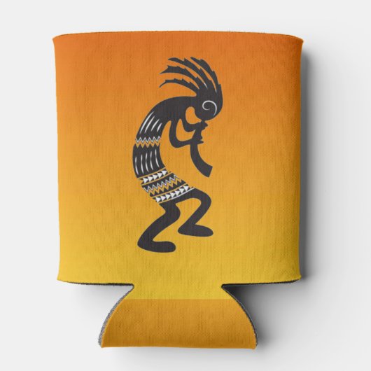 Rafraîchisseur Pour Canette Symbole Kokopelli amérindien (Dos)