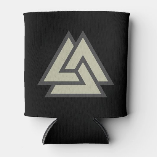 Rafraîchisseur Pour Canette Symbole Valknut (Devant)