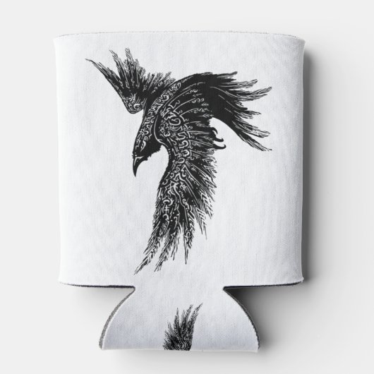 Rafraîchisseur Pour Canette Symbole viking Corbeau Norse (Dos)