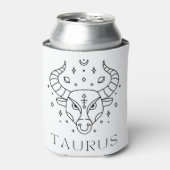 Rafraîchisseur Pour Canette Symbole zodiaque du Taurus (Can devant)