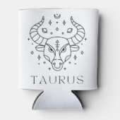 Rafraîchisseur Pour Canette Symbole zodiaque du Taurus (Devant)