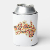 Rafraîchisseur Pour Canette Symboles australiens (Can devant)