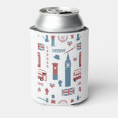 Rafraîchisseur Pour Canette Symboles de Londres (Can Dos)