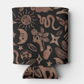 Rafraîchisseur Pour Canette Symboles mystiques : serpent, soleil, lune. (Dos)