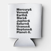 Rafraîchisseur Pour Canette Système solaire (Devant)