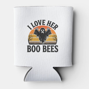 Rafraîchisseur Pour Canette T-shirt drôle de Halloween vintage pun abeille fan