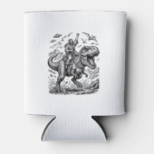 Rafraîchisseur Pour Canette T-shirt graphique à motif de cavalier dinosaure gr