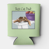 Rafraîchisseur Pour Canette TabbyCat orange fête des pères (Devant)