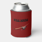 Rafraîchisseur Pour Canette Table de billard bordeaux (Can Dos)