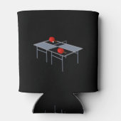 Rafraîchisseur Pour Canette Table De Ping Pong Avec Pagaies, (Dos)