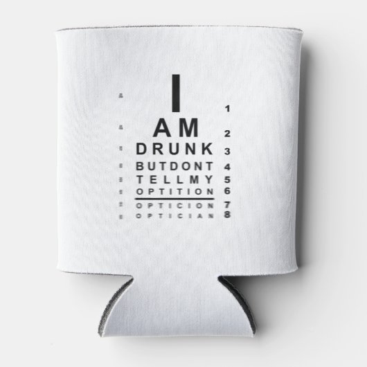 Rafraîchisseur Pour Canette Tableau oculaire flou (Devant)