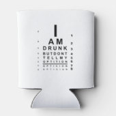 Rafraîchisseur Pour Canette Tableau oculaire flou (Dos)