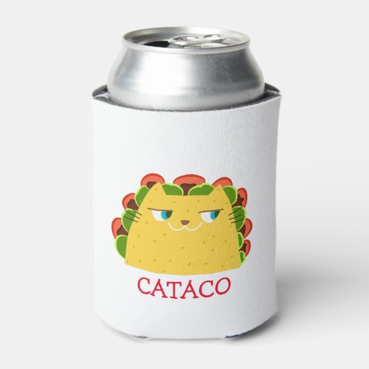 Rafraîchisseur Pour Canette Taco Cat (Can devant)