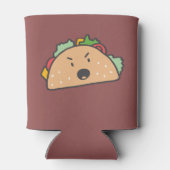 Rafraîchisseur Pour Canette Taco Grouchy Personnalisé avec le nom (Dos)