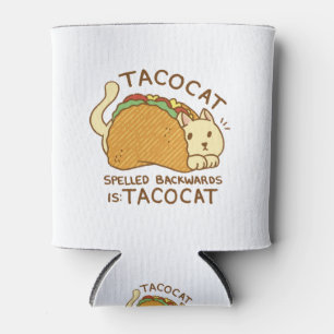 RAFRAÎCHISSEUR  POUR CANETTE TACOCAT ANIMAL EN TACO CARTOON