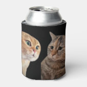 Rafraîchisseur Pour Canette Talking Cats Mème double face Noir (Can devant)